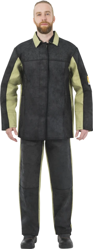 Костюм сварщика комбинированный спилок/брезент, 2.6