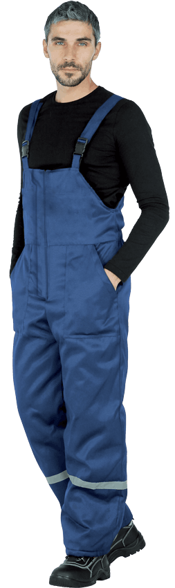 Полукомбинезон зимний, т/синий Пком 203