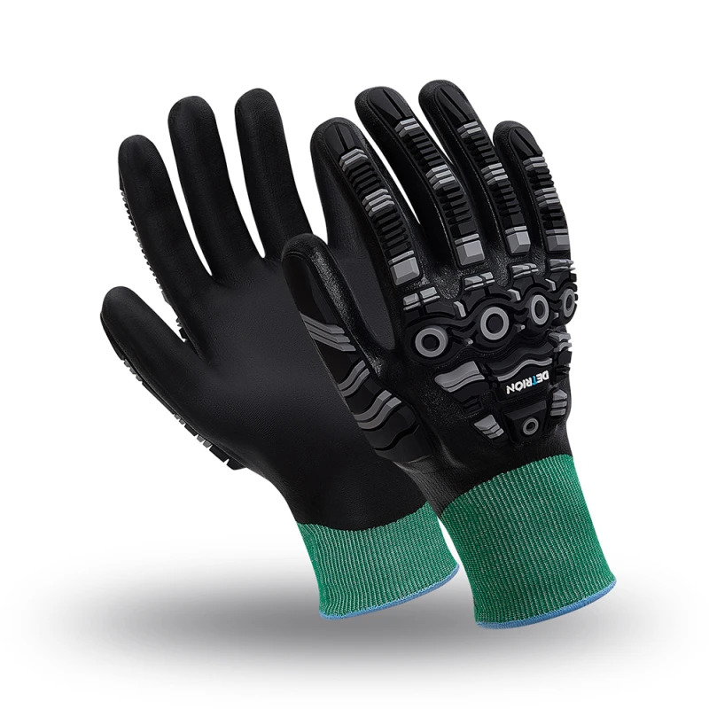 Перчатки ДЭТРИОН (IG-823), Armorcut Technology, нитрил полный, Inpax, оверлок Пер 783
