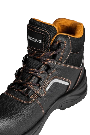 Ботинки STRONG (Стронг) с КП, кожаные ПУ/ПУ