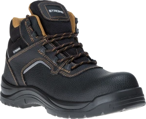 Ботинки STRONG (Стронг) с КП, кожаные ПУ/ПУ