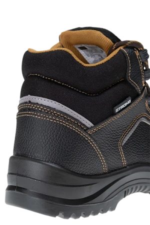 Ботинки STRONG (Стронг) с КП, кожаные ПУ/ПУ