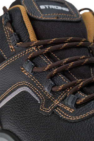 Ботинки STRONG (Стронг) с КП, кожаные ПУ/ПУ