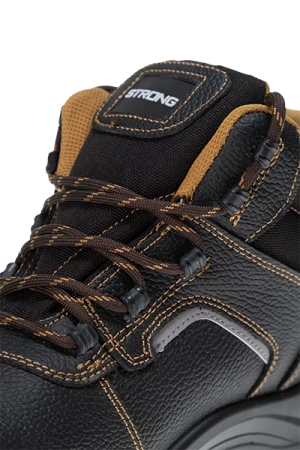 Ботинки STRONG (Стронг) с КП, кожаные ПУ/ПУ