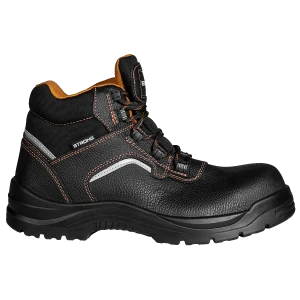 Ботинки STRONG (Стронг) с КП, кожаные ПУ/ПУ