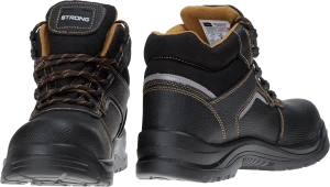 Ботинки STRONG (Стронг) с КП, кожаные ПУ/ПУ