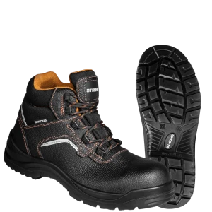 Ботинки STRONG (Стронг) с КП, кожаные ПУ/ПУ