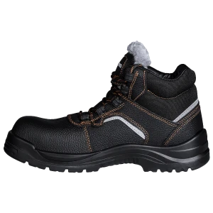 Ботинки STRONG (Стронг) с КП иск.мех, кожаные ПУ/ПУ