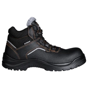 Ботинки STRONG (Стронг) с КП иск.мех, кожаные ПУ/ПУ