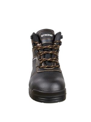 Ботинки STRONG (Стронг) с КП иск.мех, кожаные ПУ/ПУ