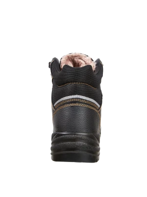 Ботинки STRONG (Стронг) с КП иск.мех, кожаные ПУ/ПУ