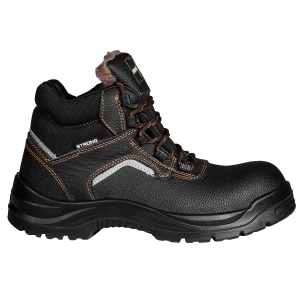 Ботинки STRONG (Стронг) с КП шерст.мех, кожаные ПУ/ПУ