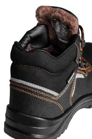 Ботинки STRONG (Стронг) с КП шерст.мех, кожаные ПУ/ПУ