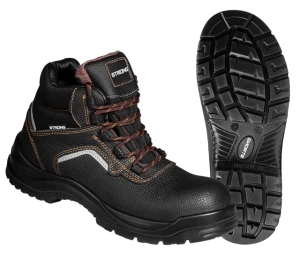 Ботинки STRONG (Стронг) с КП шерст.мех, кожаные ПУ/ПУ