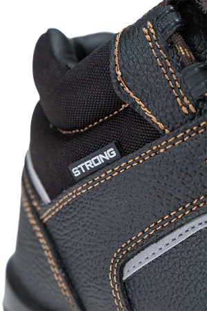 Ботинки STRONG (Стронг) с КП шерст.мех, кожаные ПУ/ПУ