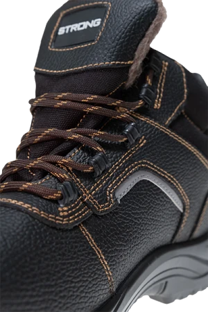 Ботинки STRONG (Стронг) с КП шерст.мех, кожаные ПУ/ПУ