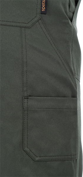 Костюм мужской ТЕХНИК 2 от механических воздействий и ОПЗ (куртка, полукомбинезон), темно-зелёный/черный Кос 053