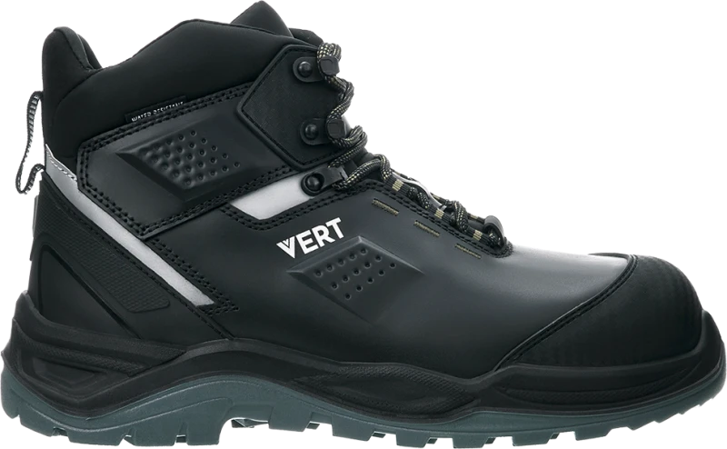 Ботинки VERT (VERT 3003) с КП и КС шерст.мех, кожаные ПУ/ТПУ