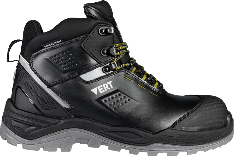Ботинки VERT (VERT 3003) с КП и КС шерст.мех, кожаные ПУ/ТПУ