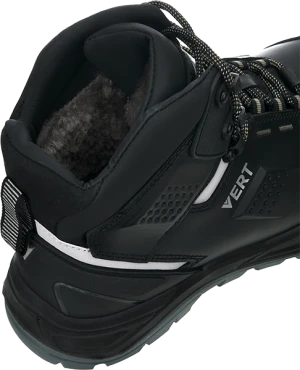 Ботинки VERT (VERT 3003) с КП и КС шерст.мех, кожаные ПУ/ТПУ