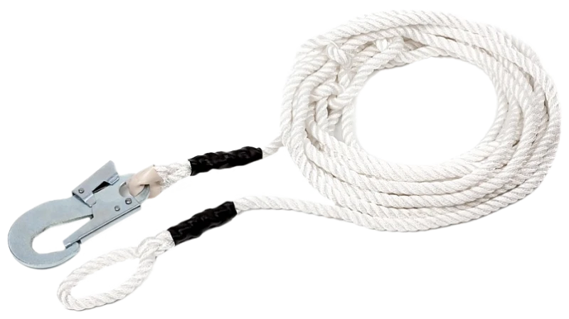 Фал спасательный В (канат/КР-05/петля) 20 м Поя 010.13