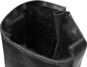 Сапоги БИЗОН (м. 50) иск. мех, юфть/кирза ПУ Сап 041У