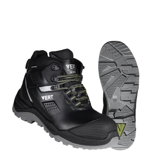 Ботинки VERT (VERT 3002) с КП и КС нат.мех, кожаные ПУ/ТПУ