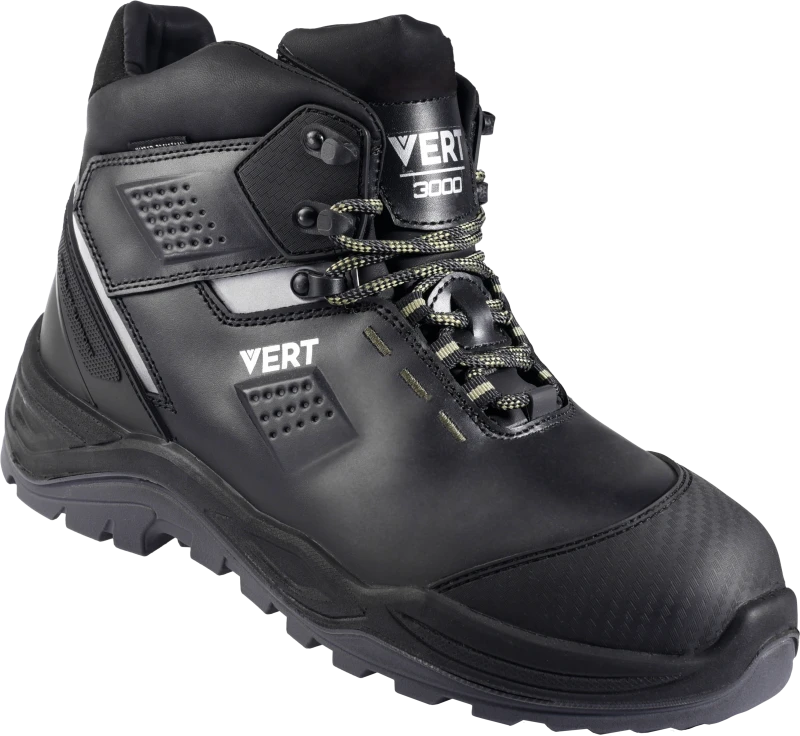 Ботинки VERT (VERT 3002) с КП и КС нат.мех, кожаные ПУ/ТПУ