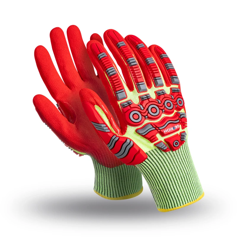 Перчатки ДЭТРИОН (IG-822), Armorcut Technology, нитрил частичный, Inpax, оверлок Пер 782