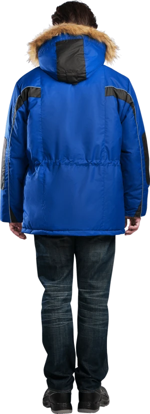 Куртка ДИКСОН зимняя, василёк-чёрный Кур 666