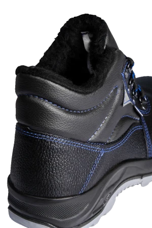 Ботинки СОЮЗНИК с МП иск. мех, кожаные ПУ/ТПУ, МБС