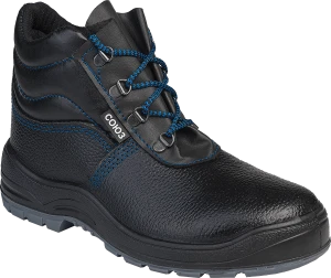 Ботинки СОЮЗНИК с МП иск. мех, кожаные ПУ/ТПУ, МБС