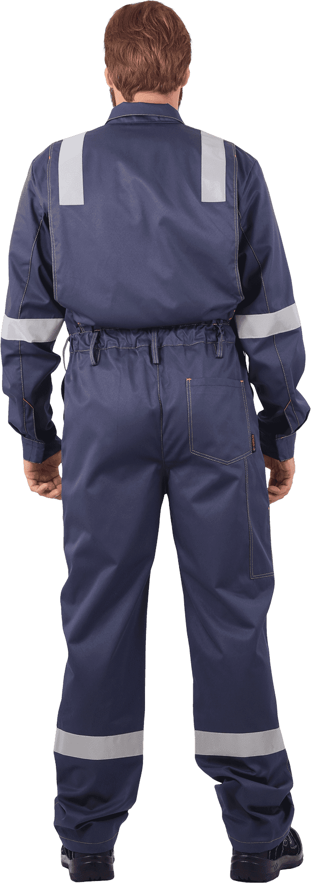 Комбинезон мужской ПИЛОТ от механических воздействий и ОПЗ, темно-синий