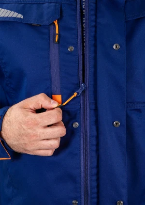 Куртка мужская iForm FX/ЭФИКС для защиты от механических воздействий и ОПЗ, цвет синий