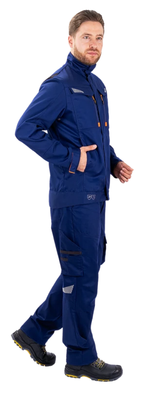 Куртка мужская iForm FX/ЭФИКС для защиты от механических воздействий и ОПЗ, цвет синий