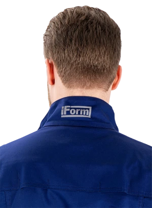 Куртка мужская iForm FX/ЭФИКС для защиты от механических воздействий и ОПЗ, цвет синий