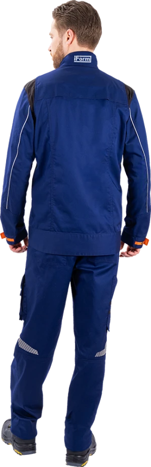 Куртка мужская iForm FX/ЭФИКС для защиты от механических воздействий и ОПЗ, цвет синий