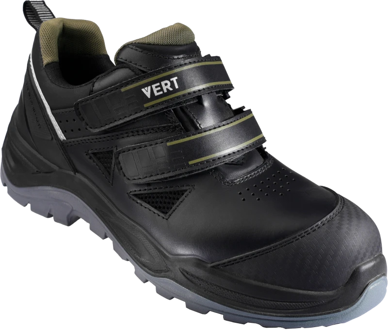 Полуботинки с перфорацией VERT (VERT 3008) с КП и КС, кожаные ПУ/ТПУ