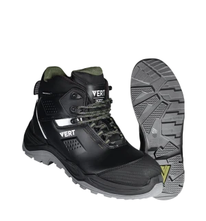 Ботинки VERT (VERT 3001) с КП и КС, кожаные ПУ/ТПУ