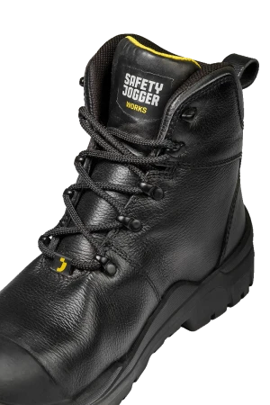 Ботинки HEKLA S3 MID (ХЕКЛА) с МП и МС, кожаные Нитрил