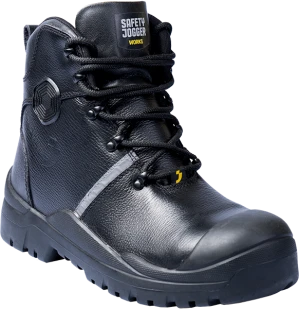 Ботинки HEKLA S3 MID (ХЕКЛА) с МП и МС, кожаные Нитрил