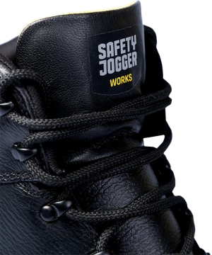 Ботинки HEKLA S3 MID (ХЕКЛА) с МП и МС, кожаные Нитрил