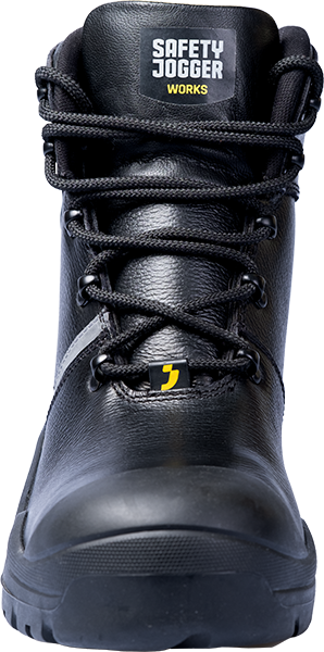 Ботинки HEKLA S3 MID (ХЕКЛА) с МП и МС, кожаные Нитрил