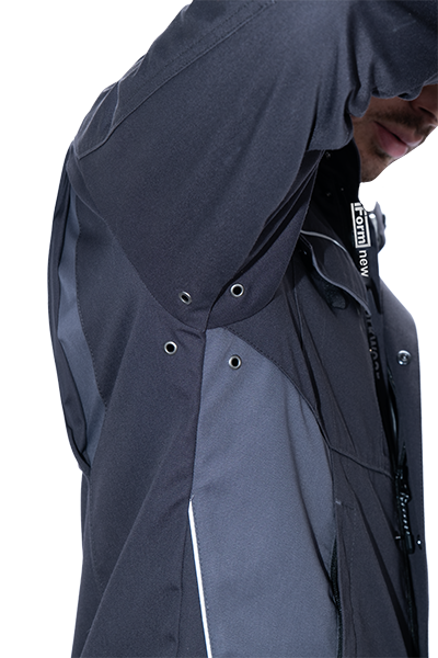 Куртка мужская GT от механических воздействий и ОПЗ, т.серый-серый