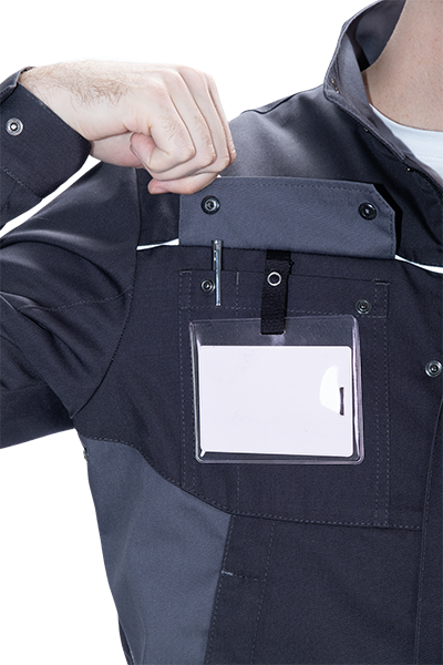 Куртка мужская GT от механических воздействий и ОПЗ, т.серый-серый