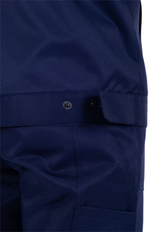 Костюм мужской ТЕХНИК 2 от механических воздействий и ОПЗ (куртка, полукомбинезон), темно-синий/серый