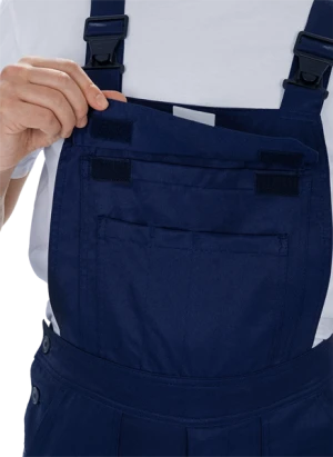 Костюм мужской ТЕХНИК 2 от механических воздействий и ОПЗ (куртка, полукомбинезон), темно-синий/серый