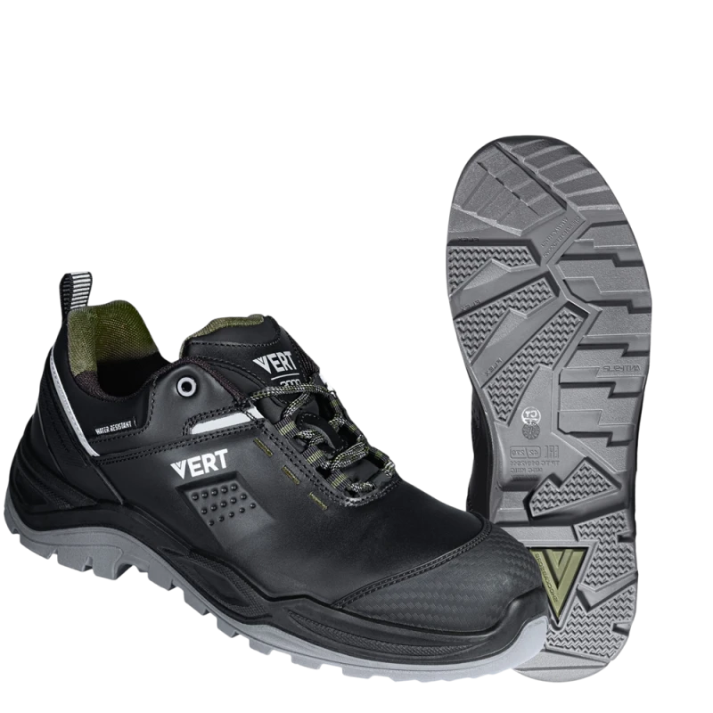 Полуботинки VERT (VERT 3007) с КП и КС, кожаные ПУ/ТПУ