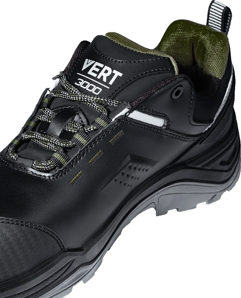 Полуботинки VERT (VERT 3007) с КП и КС, кожаные ПУ/ТПУ