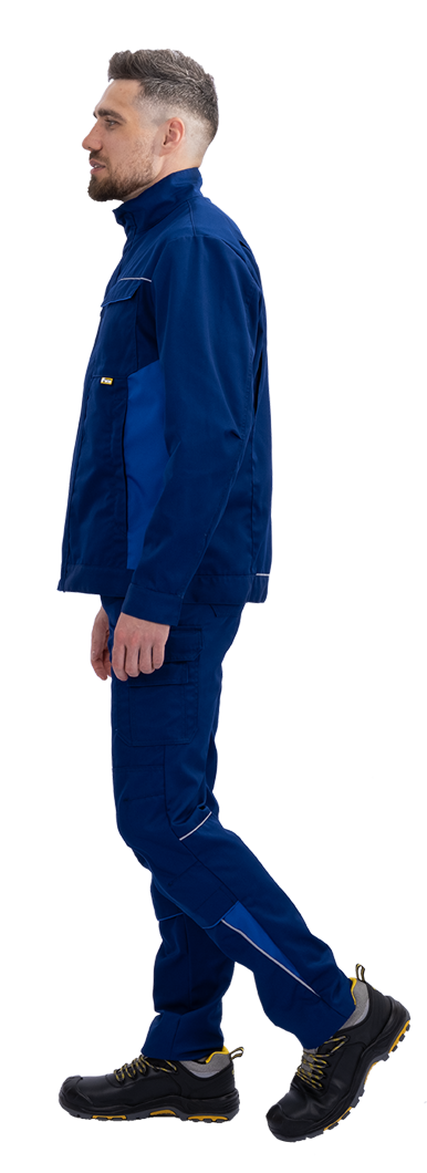 Куртка мужская GT от механических воздействий и ОПЗ, синий-василек